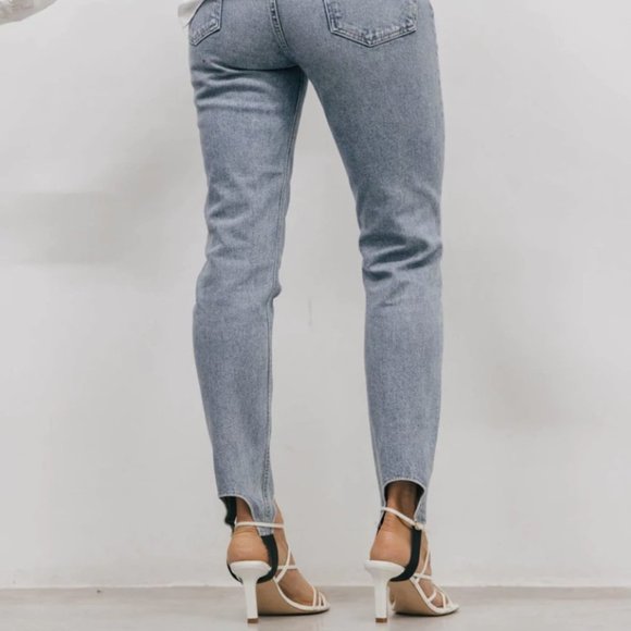 CITIZENS OF HUMANITY Valerie High Rise Tapered Stirrup Jean in Caraway ( 30 ) - Picture 4 of 9